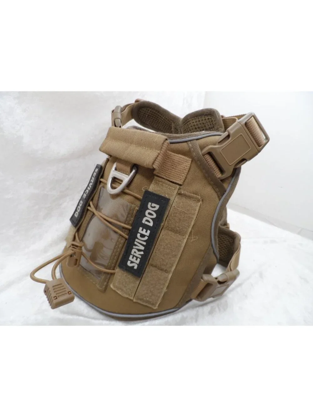 Service Dog Tactical Harness With Adjustable Straps & D-Ring Attachment Size S
